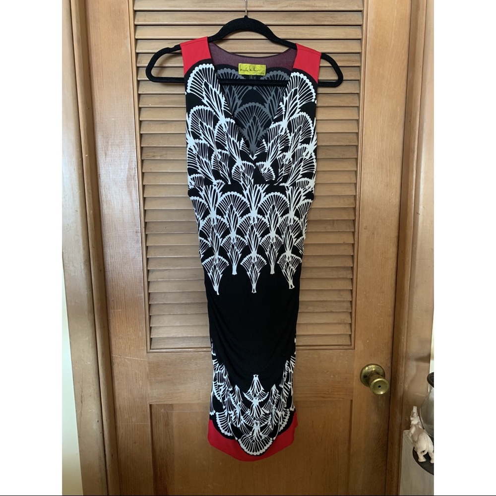 Nicole Miller Studio One print dress